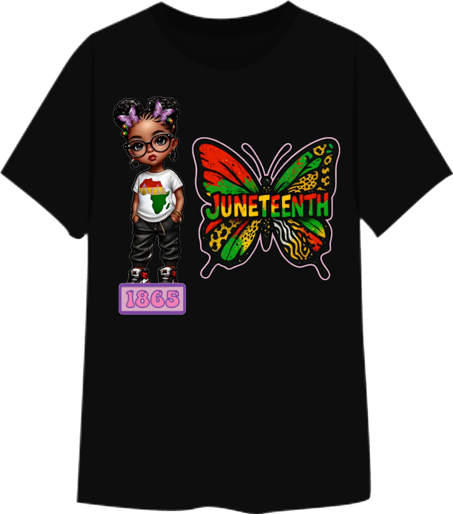 Juneteenth Youth Girl's T-shirt
