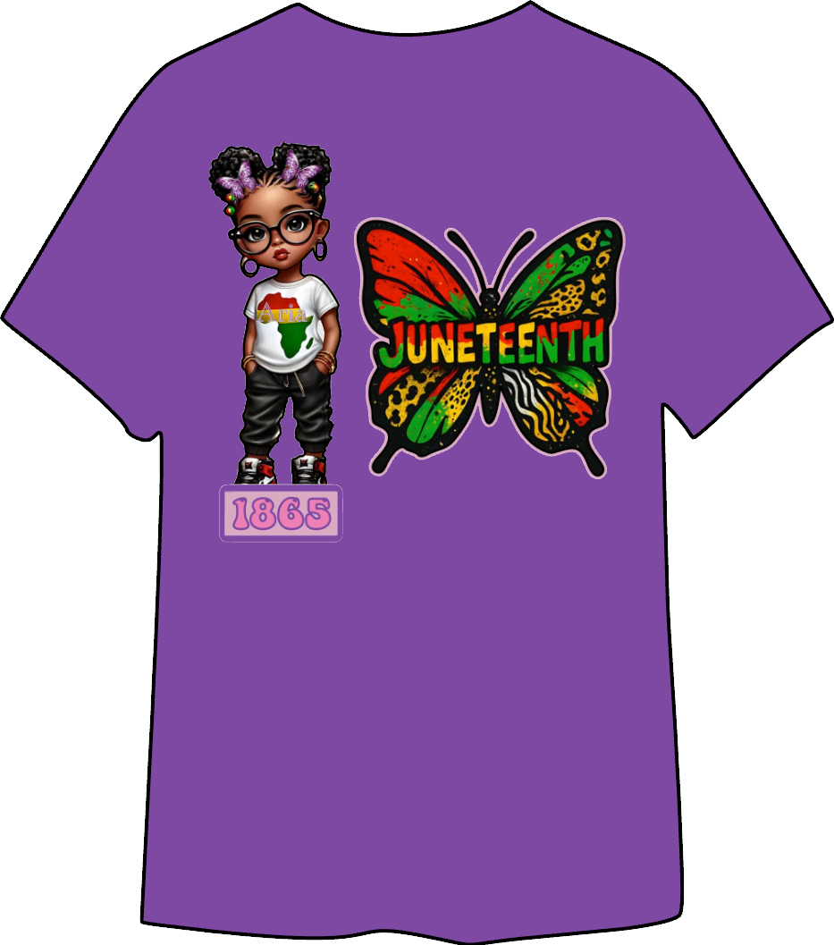 Juneteenth Youth Girl's T-shirt