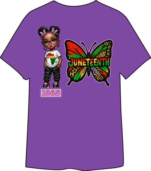 Juneteenth Youth Girl's T-shirt